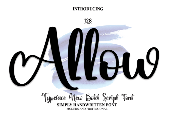Allow: The Bold Script Font for Creative Freedom