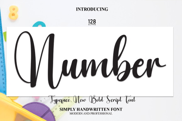 Discover the Distinct Elegance of the Number Typeface
