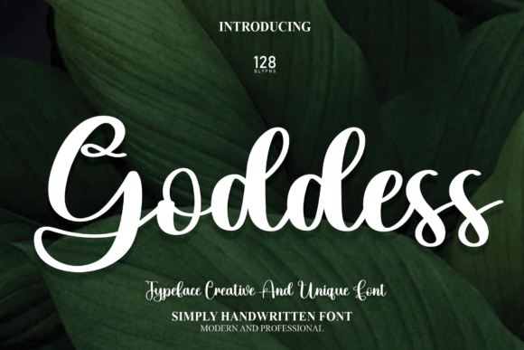 Goddess: A Handwritten Font for Elegant, Modern Designs